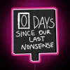 RGB Neon Sign: Dunder Mifflin's Hilarious Office Humor Quote Decoration