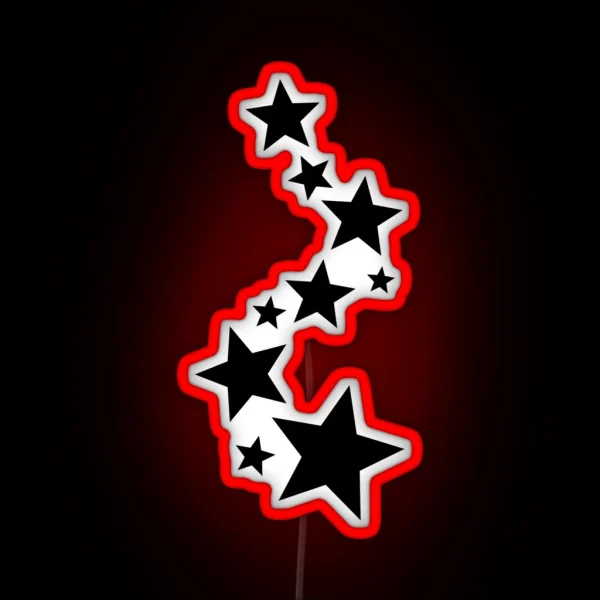 00s Stars RGB Neon Sign