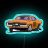 01 The General Lee RGB Neon Sign - Image 2