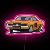 01 The General Lee RGB Neon Sign - Image 6