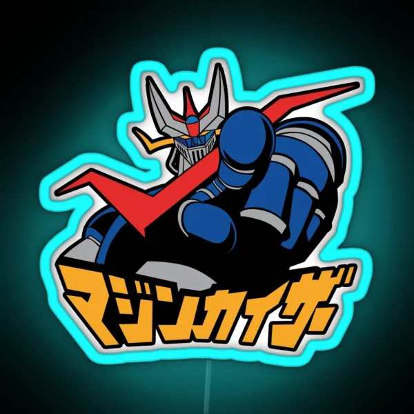 061 Great Mazinger Finger RGB Neon Sign