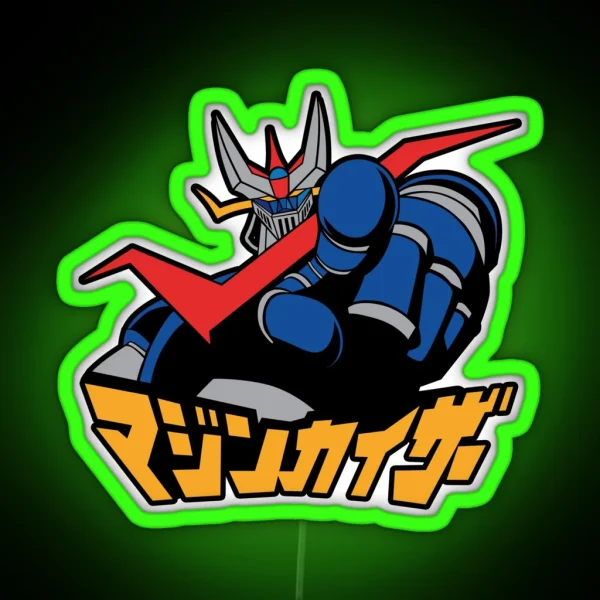 061 Great Mazinger Finger RGB Neon Sign