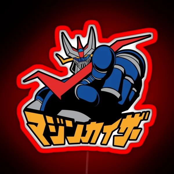 061 Great Mazinger Finger RGB Neon Sign