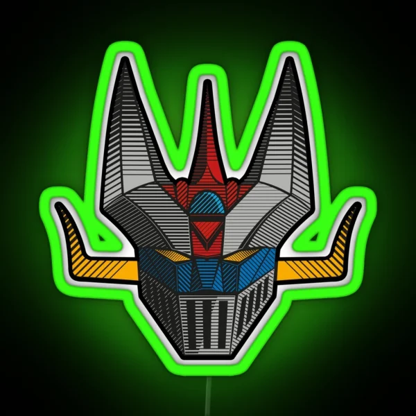 090 Great Mazinger Full RGB Neon Sign