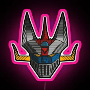 090 Great Mazinger Full RGB Neon Sign