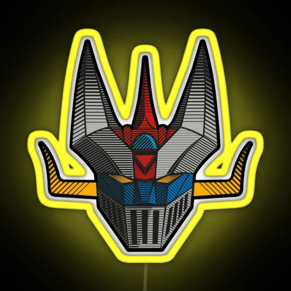 090 Great Mazinger Full RGB Neon Sign