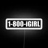 Customizable 1-800 Igirl Branding RGB Neon Sign Display Illumination Solution