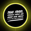 RGB LED neon sign with 10 things about Thai food quote