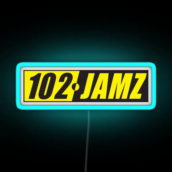 102 Jamz Hip Hop Station RGB Neon Sign