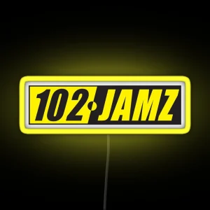 102 Jamz Hip Hop Station RGB Neon Sign