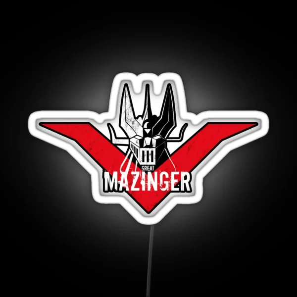 108 Great Mazinger Head RGB Neon Sign