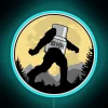 Retro-style 10mm Socket mechanic sign with missing Bigfoot joke humor.