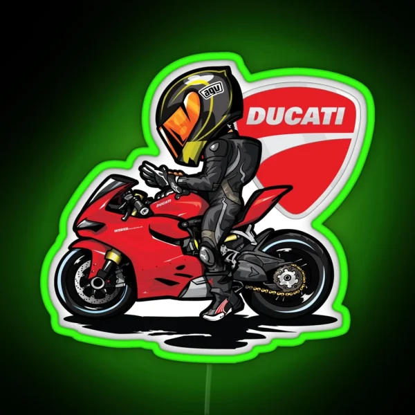 1199 Ducati RGB Neon Sign