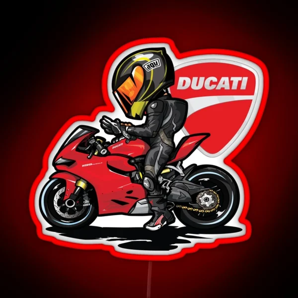 1199 Ducati RGB Neon Sign