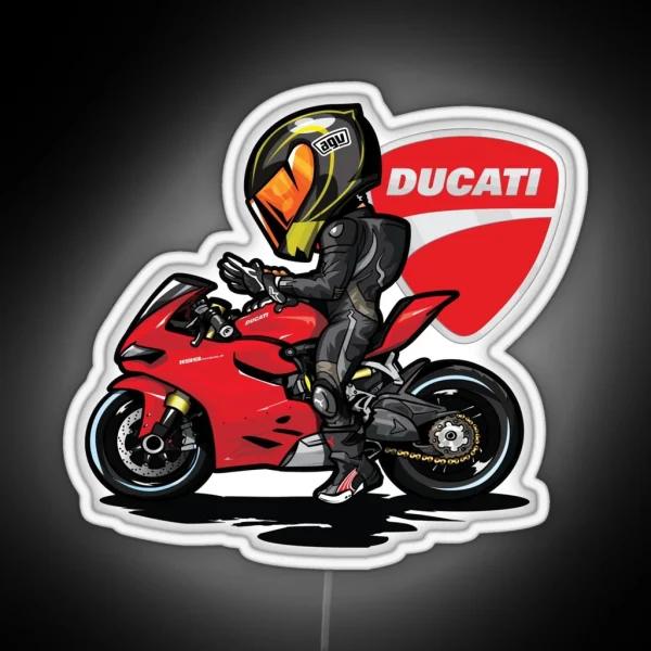 1199 Ducati RGB Neon Sign