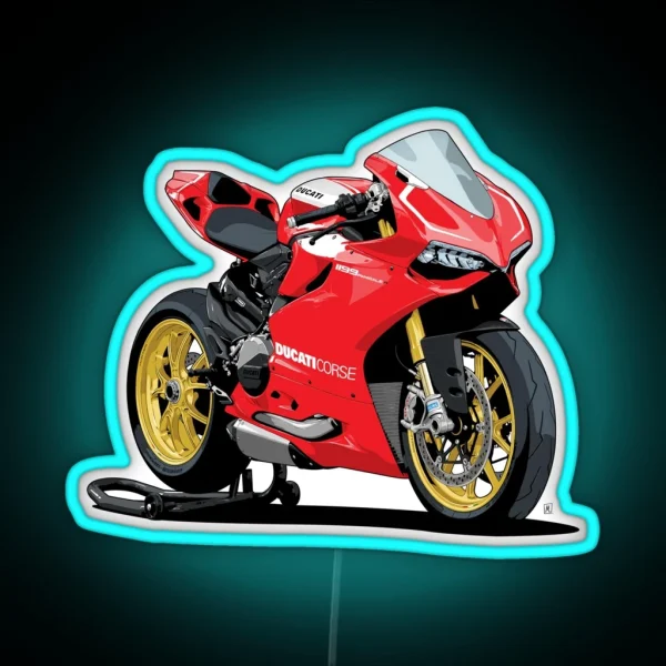 1199 Panigale R RGB Neon Sign