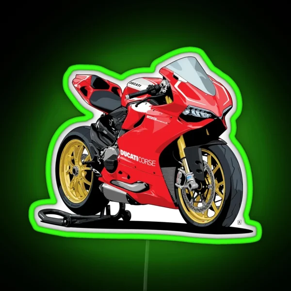 1199 Panigale R RGB Neon Sign