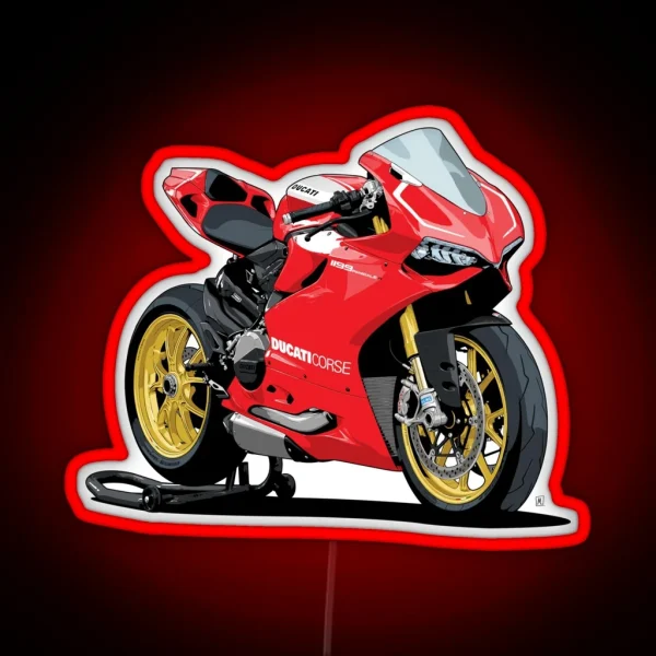 1199 Panigale R RGB Neon Sign