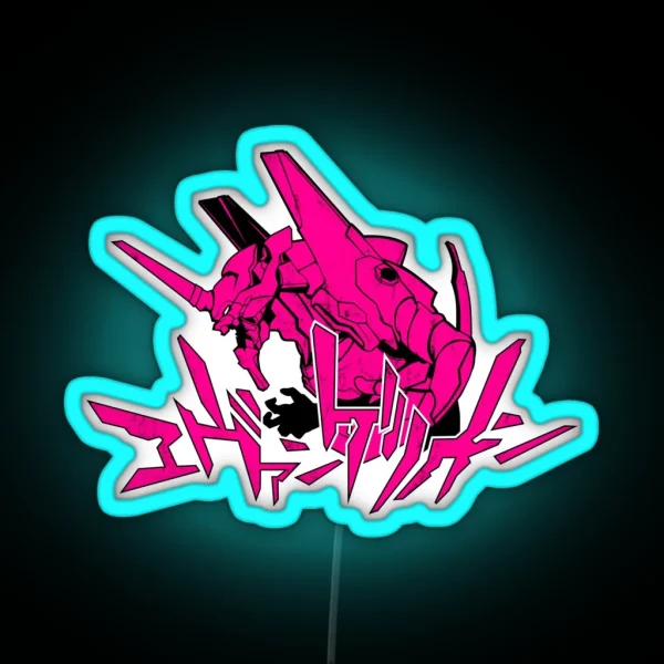 122 Eva Pink RGB Neon Sign