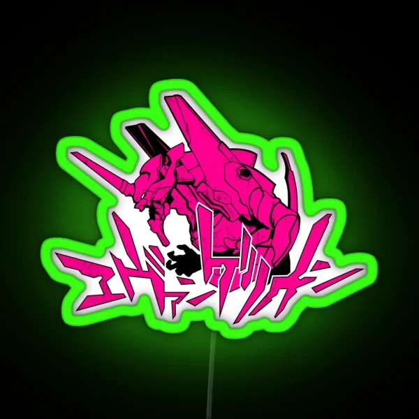 122 Eva Pink RGB Neon Sign