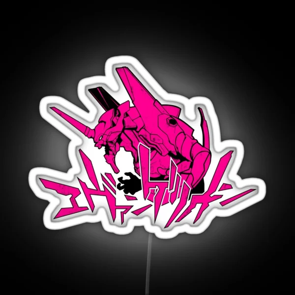 122 Eva Pink RGB Neon Sign