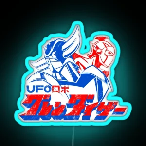 123b Grendizer Fleed RGB Neon Sign