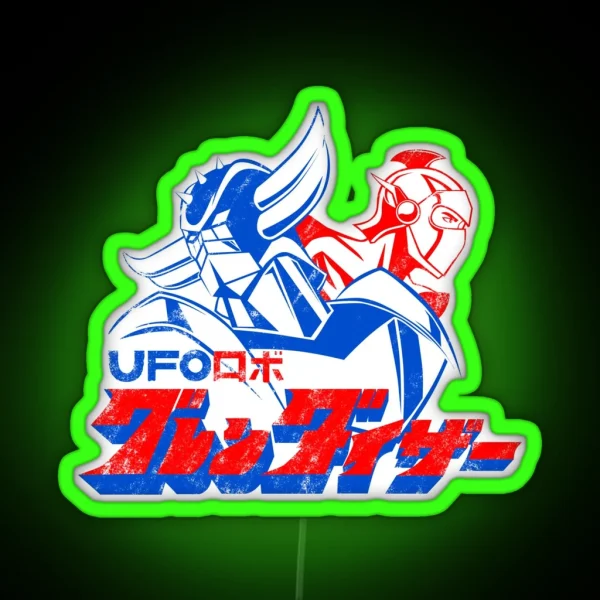 123b Grendizer Fleed RGB Neon Sign