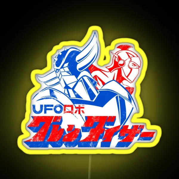 123b Grendizer Fleed RGB Neon Sign