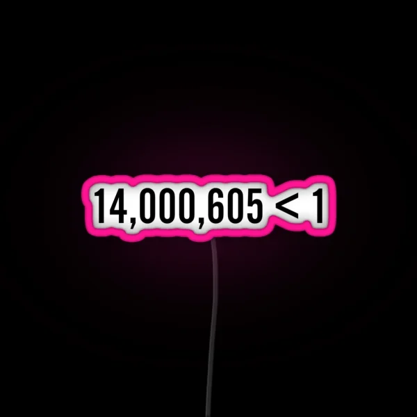 14 000 605 Futures 1 Win RGB Neon Sign