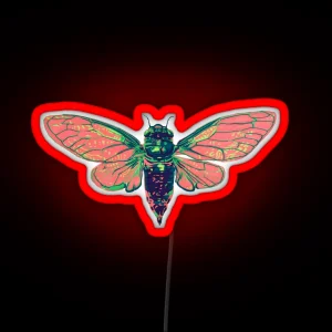 17 Year Cicada RGB Neon Sign