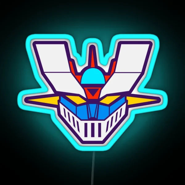 170 Mazinger Pattern RGB Neon Sign
