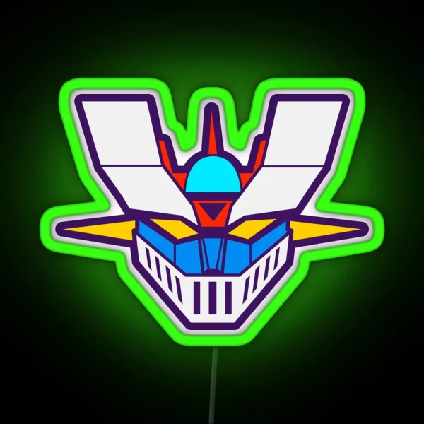 170 Mazinger Pattern RGB Neon Sign