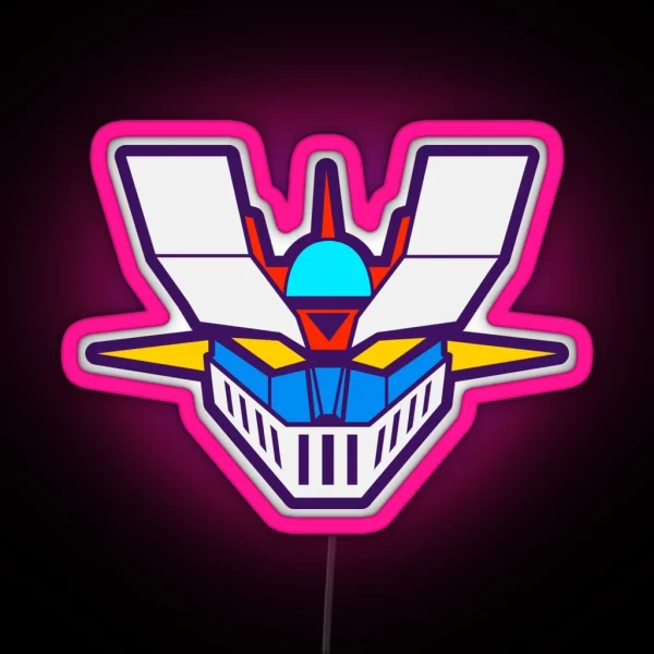 170 Mazinger Pattern RGB Neon Sign