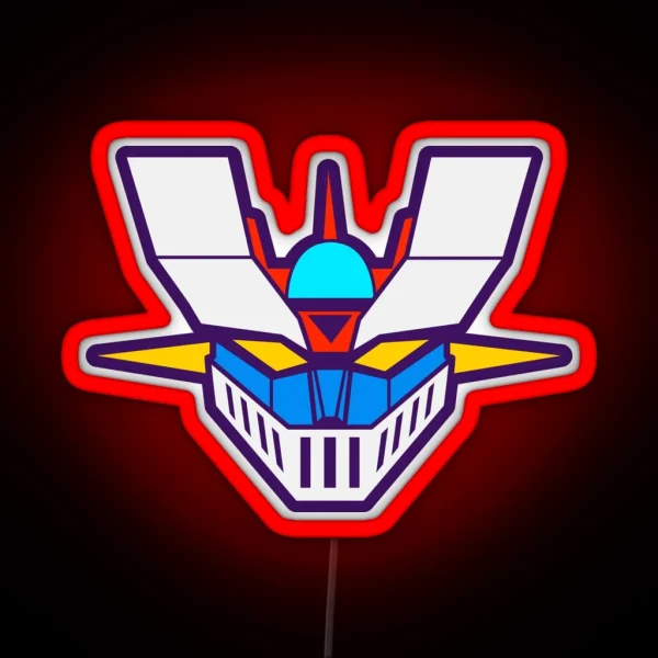 170 Mazinger Pattern RGB Neon Sign