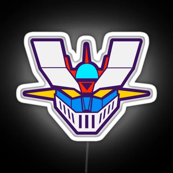 170 Mazinger Pattern RGB Neon Sign
