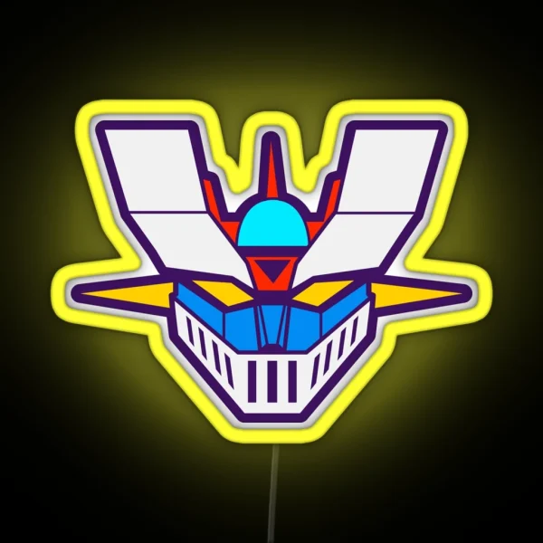 170 Mazinger Pattern RGB Neon Sign