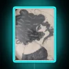 Vintage Art Deco 1920s Flapper Girl Design LED Neon Sign Decor