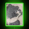 Vintage 1920s Art Deco Flapper Girl Neon Sign Decor Accent Wall