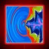 Retro style 1920s inspired RGB neon art decorative light sign