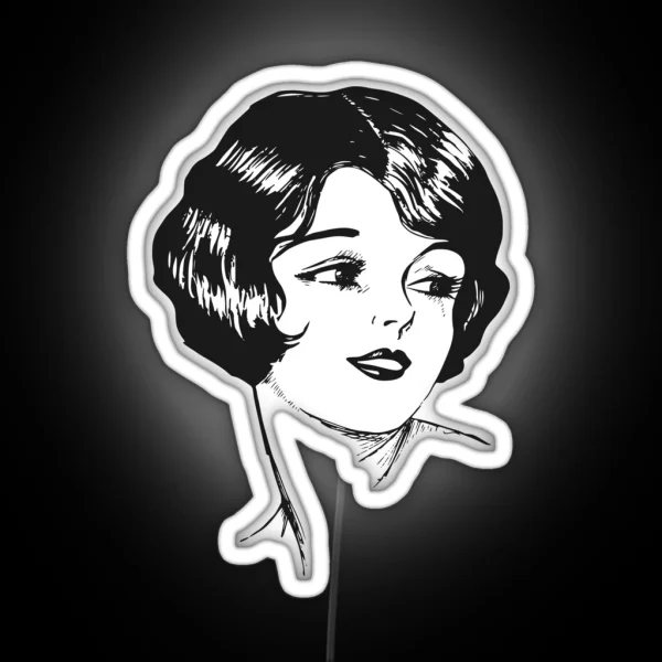 1920 S Woman RGB Neon Sign