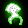 Vintage Glamour 1920s Flapper Girl Neon Light Sign Decorations
