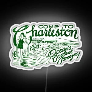 1925 Come To Charleston South Carolina RGB Neon Sign