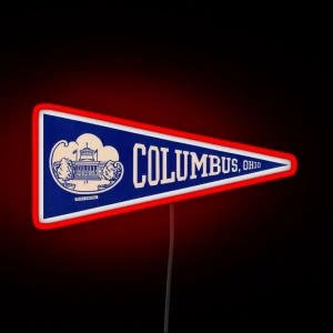 1940 S Columbus Ohio RGB Neon Sign