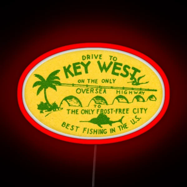 1940 S Key West Florida RGB Neon Sign