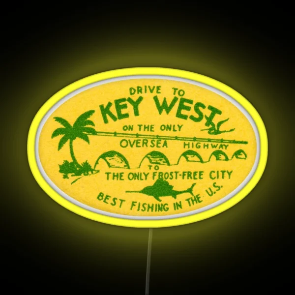 1940 S Key West Florida RGB Neon Sign