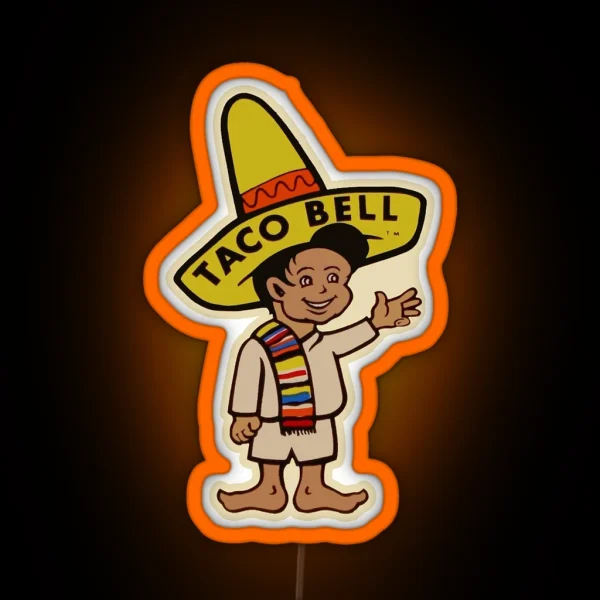 1960 S Original Taco Boy RGB Neon Sign