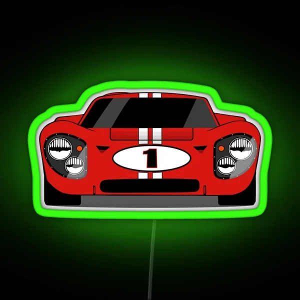 1967 Champion 1 RGB Neon Sign