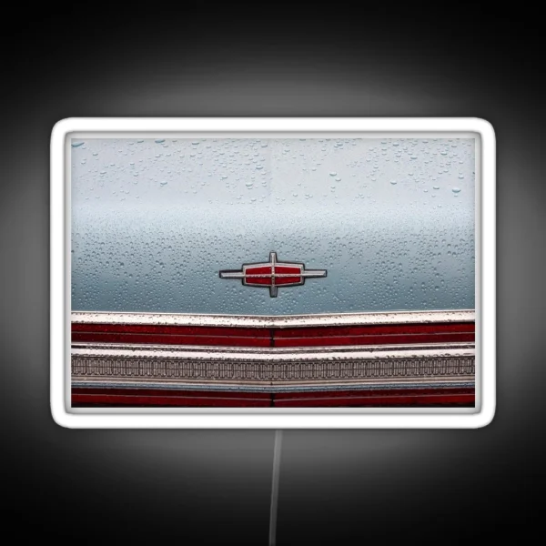 1970 S Lincoln Town Car Badge RGB Neon Sign
