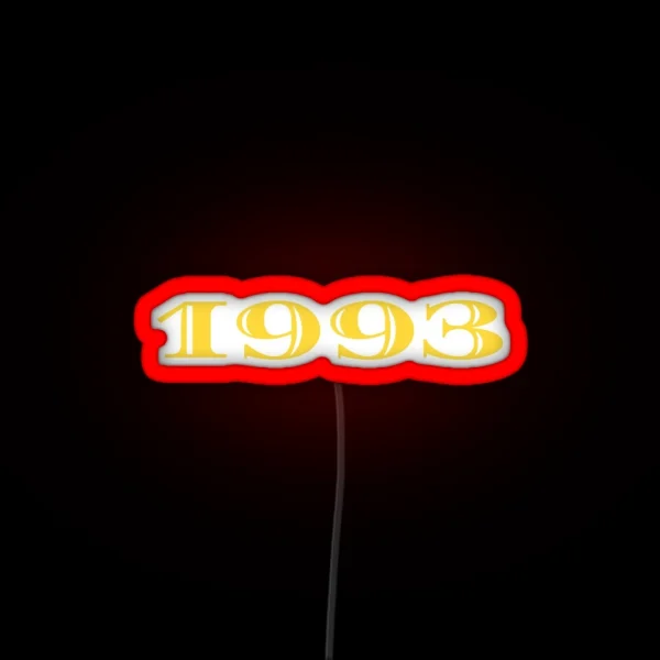 1993 Retro RGB Neon Sign