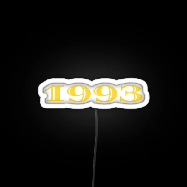 1993 Retro RGB Neon Sign